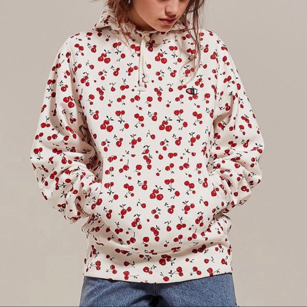 RARE Champion x HVN Cherry Reverse Weave Hoodie